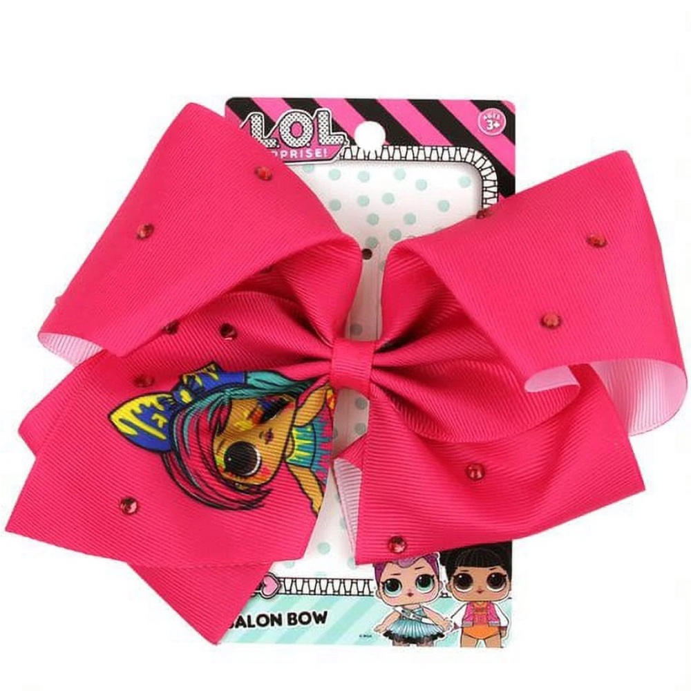 L.O.L. Surprise! Pink Hair Accessories Satin Bows